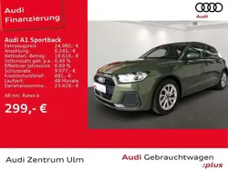 Distriktgrün metallic Gebraucht 2024 Audi A1 Advanced Plus Kleinwagen | 24.980 € (Fairer Preis)