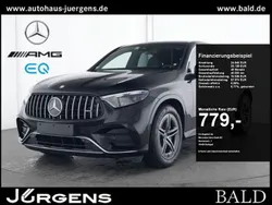 Schwarz obsidianschwarz metallic Gebraucht 2024 Mercedes GLC43 AMG AMG Coupé | 82.820 € (Guter Preis)