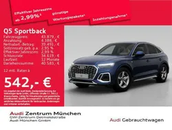 Navarrablau metallic Gebraucht 2022 Audi Q5 S-Line SUV | 43.879 € (Etwas zu teuer)