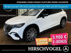 Manufaktur diamantweiß bright (metallic) Gebraucht 2024 Mercedes EQE350 AMG line SUV | 66.270 € (Fairer Preis)