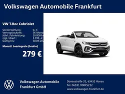 Weiß Neu 2025 VW T-Roc Cabriolet R-line Cabrio | 42.680 € (Fairer Preis)