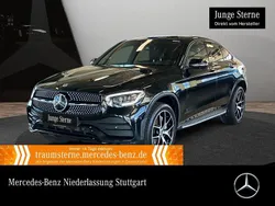 Schwarz Gebraucht 2021 Mercedes GLC300e AMG Coupé | 46.990 € (Etwas zu teuer)