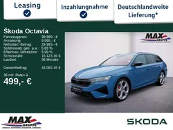 Blau Gebraucht 2024 Skoda Octavia RS Kombi | 39.980 € (Fairer Preis)