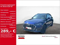 Navarrablau metallic (blau) Gebraucht 2023 Audi Q5 Advanced SUV | 45.880 € (Fairer Preis)