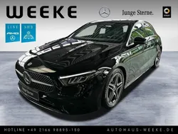 Schwarz Gebraucht 2024 Mercedes A180 Advanced Plus Kleinwagen | 33.387 € (Fairer Preis)