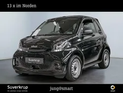 Schwarz Gebraucht 2022 Smart ForTwo Electric Drive Cabrio | 11.642 € (Superpreis)