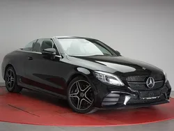 Obsidian black Gebraucht 2019 Mercedes C300 AMG Cabrio | 31.990 € (Guter Preis)