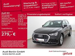Mythosschwarz metallic Gebraucht 2022 Audi Q3 Ambiente SUV | 29.500 € (Superpreis)