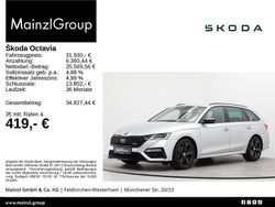Brillantsilber metallic (metallic) Gebraucht 2022 Skoda Octavia RS Kombi | 31.930 € (Etwas zu teuer)