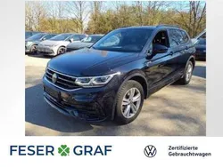 Deep black perleffekt Gebraucht 2024 VW Tiguan Allspace R-line SUV | 44.440 € (Fairer Preis)
