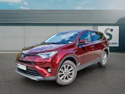 Carminrot metallic Gebraucht 2017 Toyota RAV4 Hybrid Edition-S SUV | 19.400 € (Guter Preis)