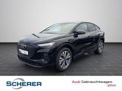 Mythosschwarz metallic Gebraucht 2022 Audi Q4 Sportback e-tron Advanced SUV | 25.900 € (Fairer Preis)