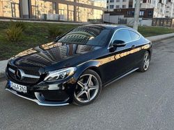 Schwarz Gebraucht 2016 Mercedes C220 AMG line Coupé | 18.499 € (Fairer Preis)