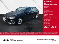 Mythosschwarz metallic Gebraucht 2023 Audi A4 S-Line Kombi | 32.930 € (Superpreis)