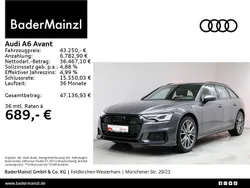 Daytonagrau perleffekt (metallic) Gebraucht 2022 Audi A6 Ambiente Kombi | 41.950 € (Etwas zu teuer)