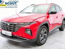 Rot (engine red) Gebraucht 2024 Hyundai Tucson Advantage SUV | 33.770 € (Superpreis)