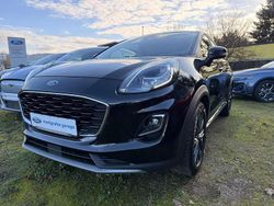Obsidian schwarz Gebraucht 2022 Ford Puma Titanium SUV | 17.600 € (Fairer Preis)