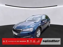 Lavablau metallic Gebraucht 2022 Skoda Superb Ambition Kombi | 23.980 € (Fairer Preis)