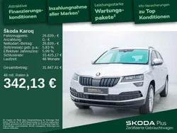 Brillantsilber metallic Gebraucht 2021 Skoda Karoq Style SUV | 26.839 € (Fairer Preis)