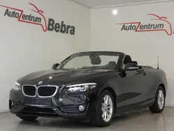 Saphirschwarz Gebraucht 2021 BMW 218 Advantage Cabrio | 19.990 € (Guter Preis)