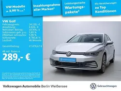 Silber Gebraucht 2023 VW Golf VIII Active Limousine | 24.130 € (Guter Preis)