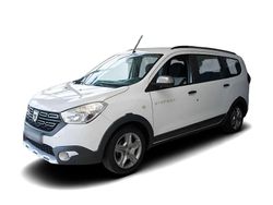 Weiss Gebraucht 2019 Dacia Lodgy Stepway Van / Kleinbus | 15.849 € (Teuer)