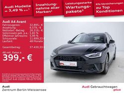 Mythosschwarz metallic Gebraucht 2022 Audi A4 S-Line Kombi | 32.895 € (Fairer Preis)
