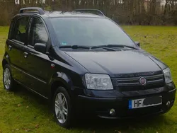 Schwarz Gebraucht 2008 Fiat Panda Emotion Kleinwagen | 3.199 €