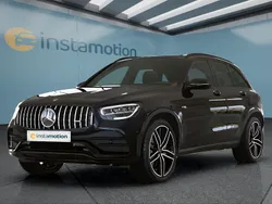 Schwarz Gebraucht 2022 Mercedes GLC43 AMG AMG SUV | 55.199 € (Etwas zu teuer)