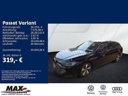 Grenadillschwarz metallic Gebraucht 2025 VW Passat Elegance Kombi | 36.259 € (Superpreis)