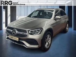 Mojavesilber Gebraucht 2021 Mercedes GLC300e AMG line SUV | 37.990 € (Etwas zu teuer)