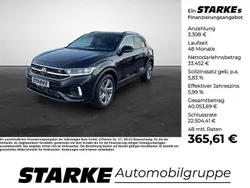 Schwarz (deep black perleffekt) Gebraucht 2025 VW T-Roc R-line SUV | 36.760 € (Guter Preis)
