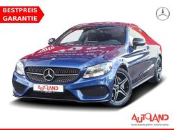 Blau Gebraucht 2017 Mercedes C220 AMG line Coupé | 22.990 € (Fairer Preis)