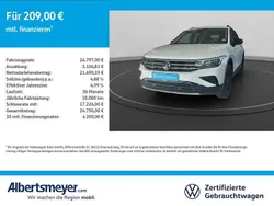 Weiß Gebraucht 2022 VW Tiguan Sportline SUV | 26.797 € (Fairer Preis)