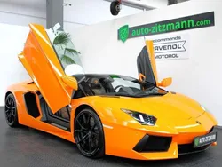 Orange Gebraucht 2013 Lamborghini Aventador Cabrio | 324.990 € (Etwas zu teuer)