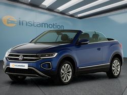 Blau Gebraucht 2024 VW T-Roc Cabriolet Cabrio | 29.199 € (Fairer Preis)