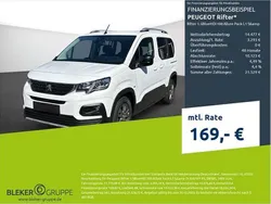 Schneeweiß Gebraucht 2022 Peugeot Rifter Allure Van / Kleinbus | 17.770 € (Fairer Preis)