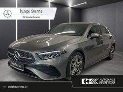Grau Gebraucht 2024 Mercedes A180 AMG line Limousine | 29.400 € (Guter Preis)