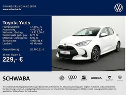Super white Gebraucht 2022 Toyota Yaris Hybrid Limousine | 17.890 € (Fairer Preis)