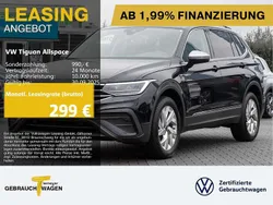 Schwarz Gebraucht 2024 VW Tiguan Allspace Life SUV | 31.420 € (Superpreis)