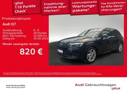 0e mythosschwarz metallic Gebraucht 2024 Audi Q7 S-Line SUV | 70.880 € (Guter Preis)