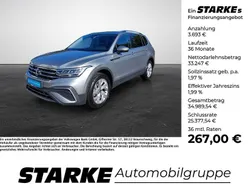 Silber Gebraucht 2024 VW Tiguan Allspace Life SUV | 36.940 € (Superpreis)