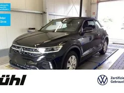 Schwarz Gebraucht 2024 VW T-Roc Cabriolet Beats Cabrio | 37.980 € (Etwas zu teuer)