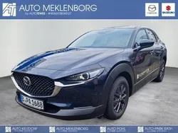 Deep crystal blue Gebraucht 2024 Mazda CX-30 Exclusive-Line SUV | 31.990 € (Fairer Preis)