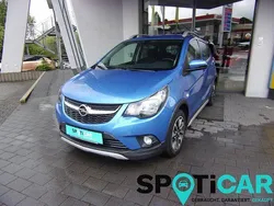 Blau (pazifik blau metallic) Gebraucht 2017 Opel Karl Rocks Kleinwagen | 7.977 € (Etwas zu teuer)