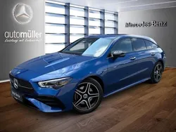 Blau Gebraucht 2024 Mercedes CLA200 Shooting Brake AMG Kombi | 34.980 € (Fairer Preis)