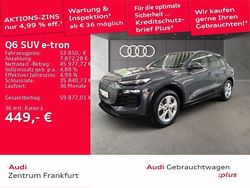 Magnetgrau/magnetgrau Gebraucht 2025 Audi Q6 e-tron Advanced SUV | 53.850 € (Guter Preis)