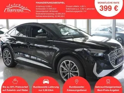 Mythosschwarz metallic Gebraucht 2023 Audi Q4 Sportback e-tron S-Line SUV | 39.910 € (Superpreis)