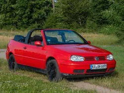 Rot Gebraucht 1999 VW Golf Cabriolet Karmann Cabrio | 1.750 € (Superpreis)
