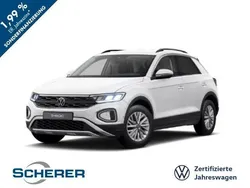 Pure white Gebraucht 2024 VW T-Roc Life SUV | 22.190 € (Guter Preis)